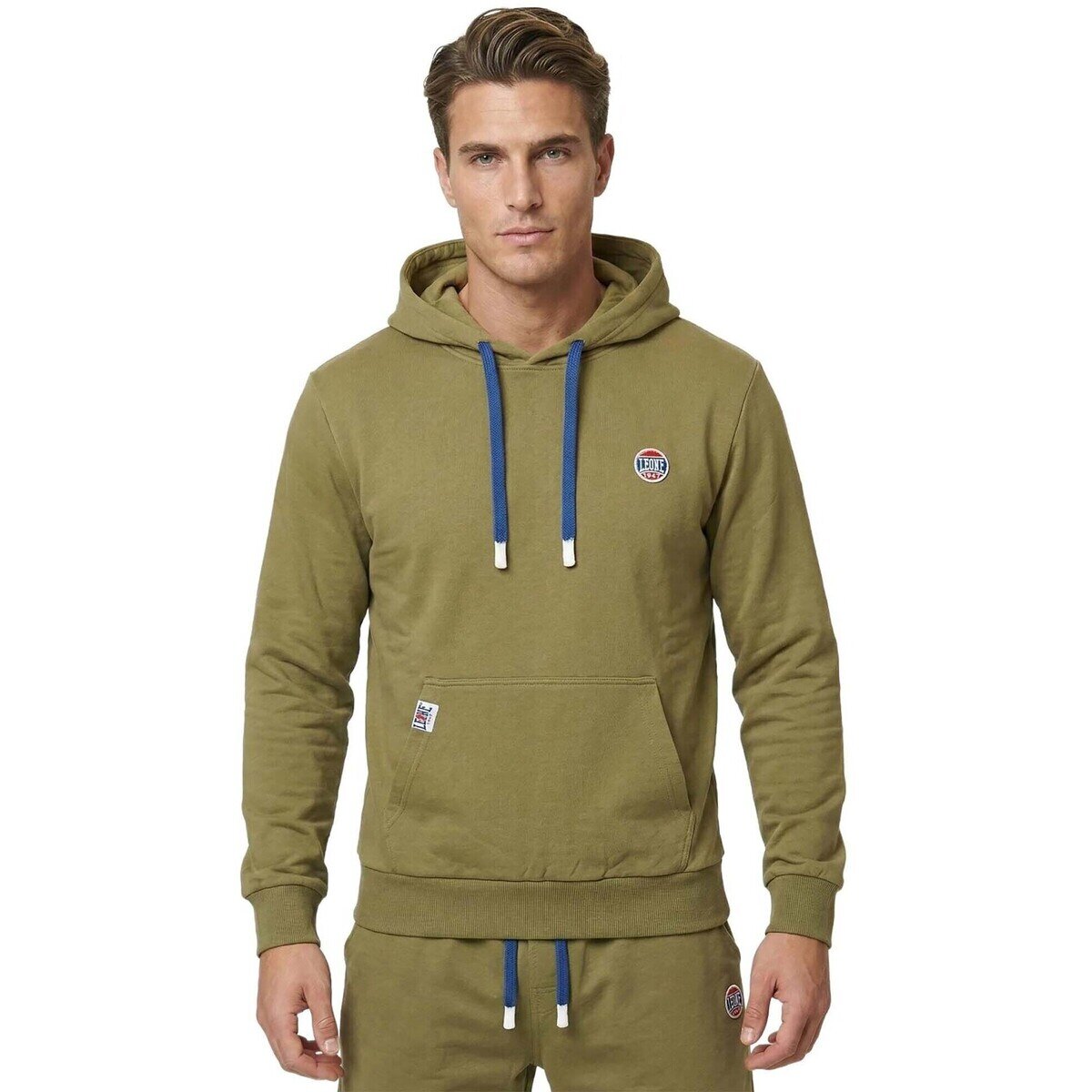 Leone 1947 Îmbracaminte Man Hoody Pastel Wash