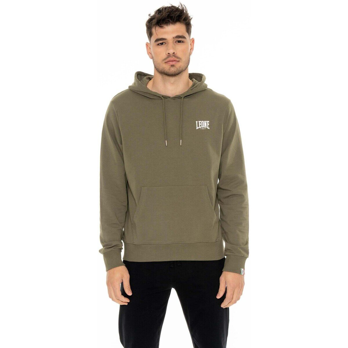 Leone 1947 Îmbracaminte Man Hoody Small Logo