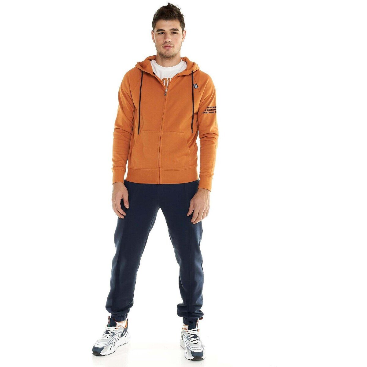 Leone 1947 Îmbracaminte Man Hoody Tracksuit Full Zip Shades