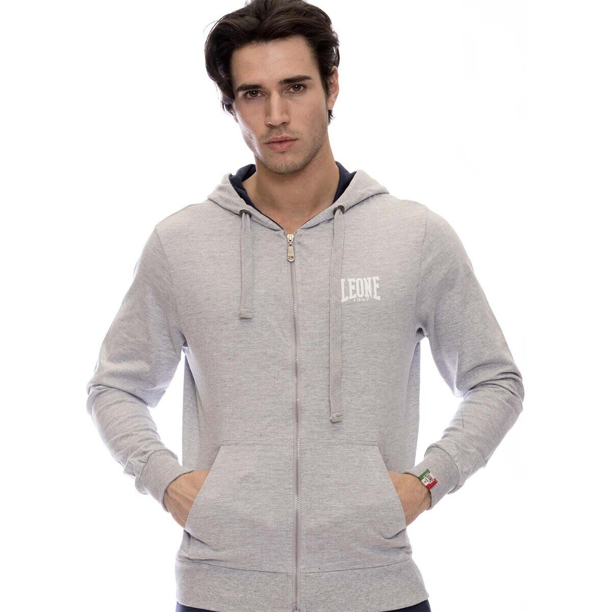 Leone 1947 Îmbracaminte Man Hoody Zipped Hj