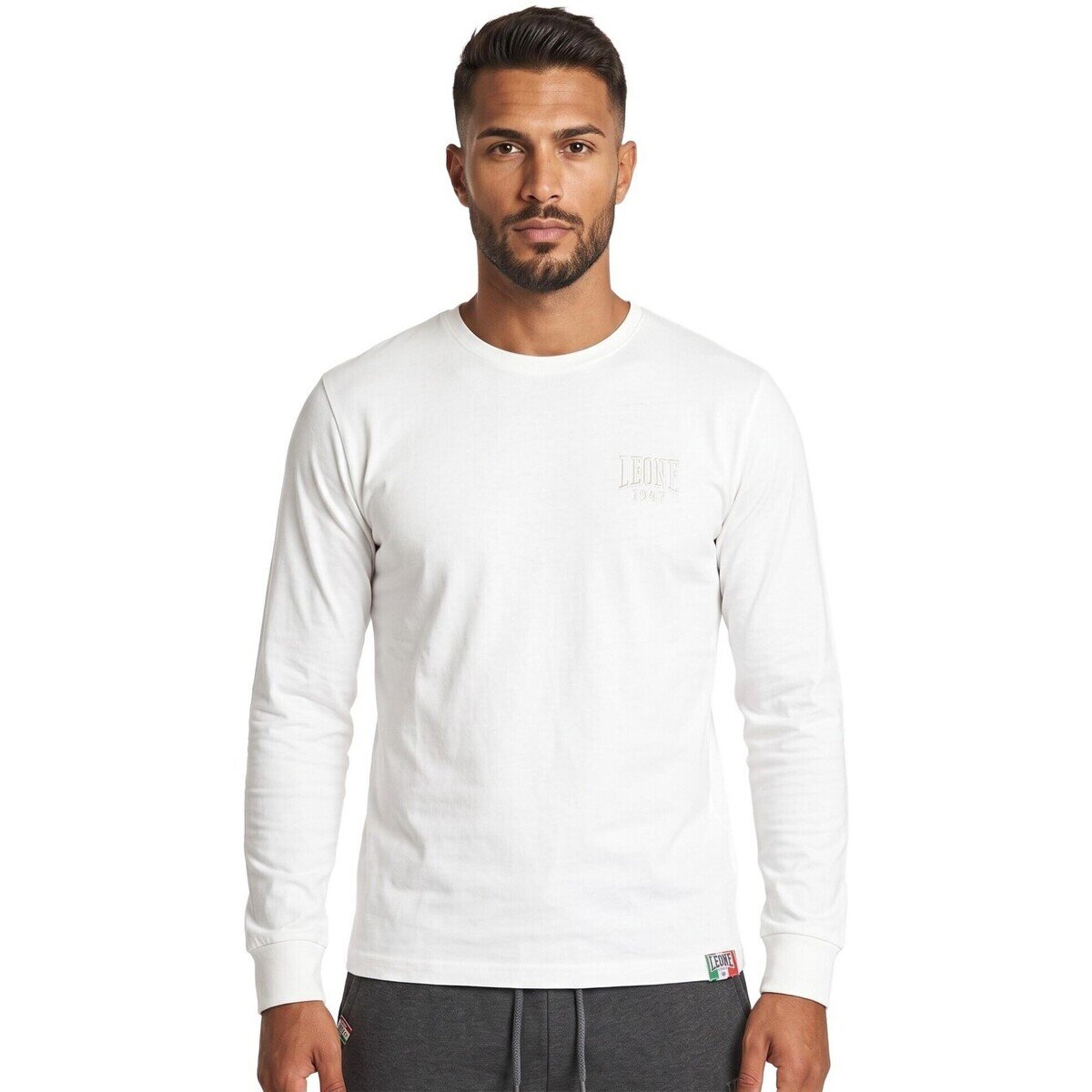 Leone 1947 Îmbracaminte Man Long Sleeves Small Logo
