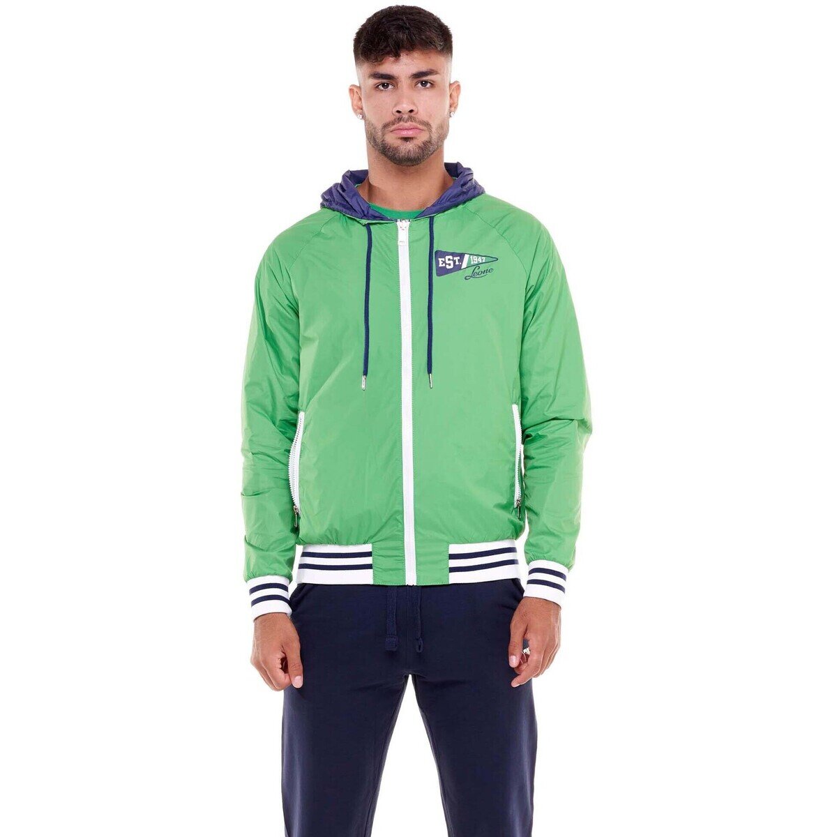 Leone 1947 Îmbracaminte Man Reversible Jackets Academy 1947