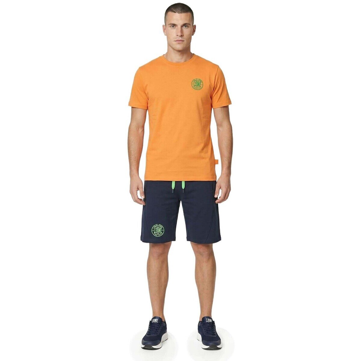 Leone 1947 Îmbracaminte Man Set T-Shirt + Bermuda Fluo