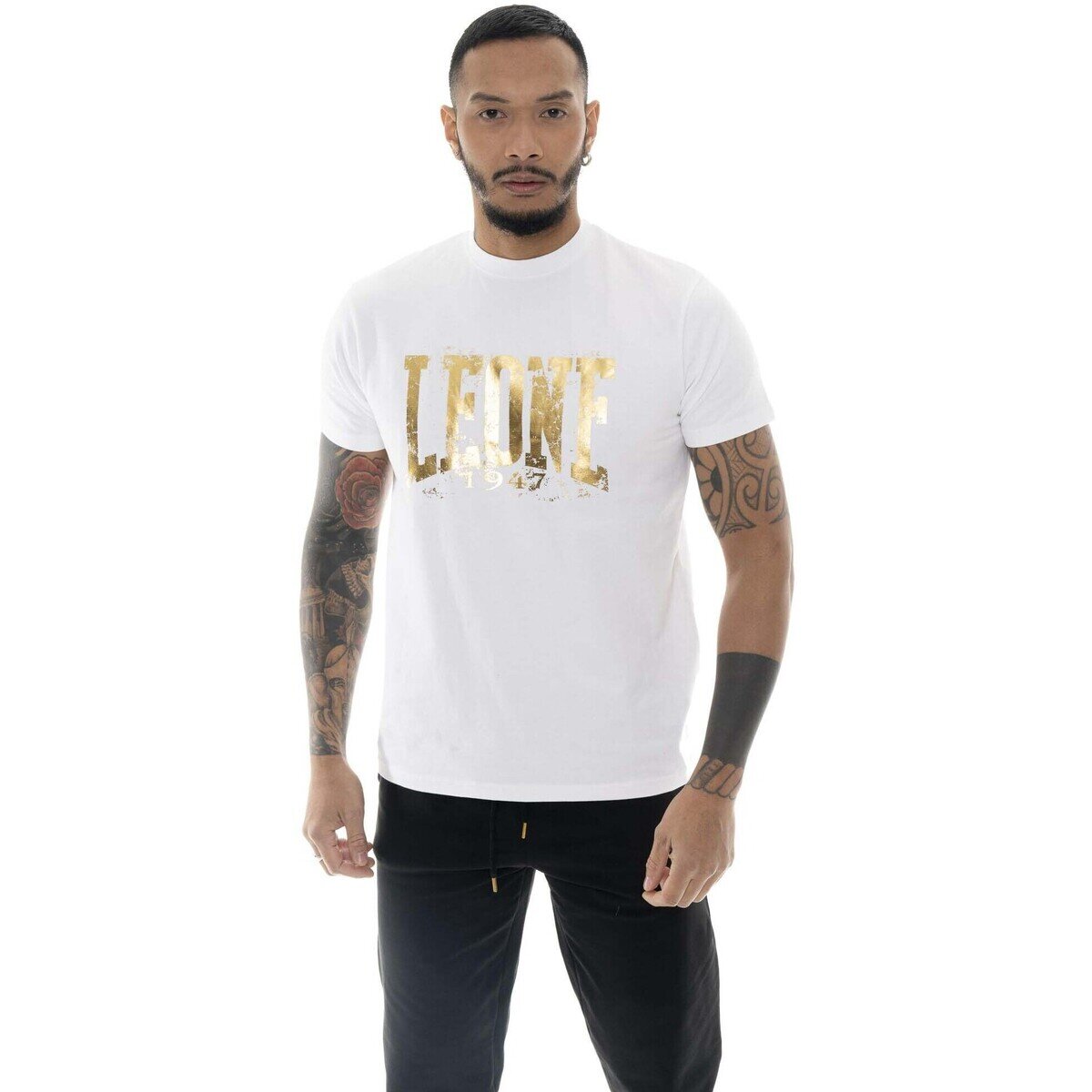 Leone 1947 Îmbracaminte Man Short Sleeves Authentic Gold