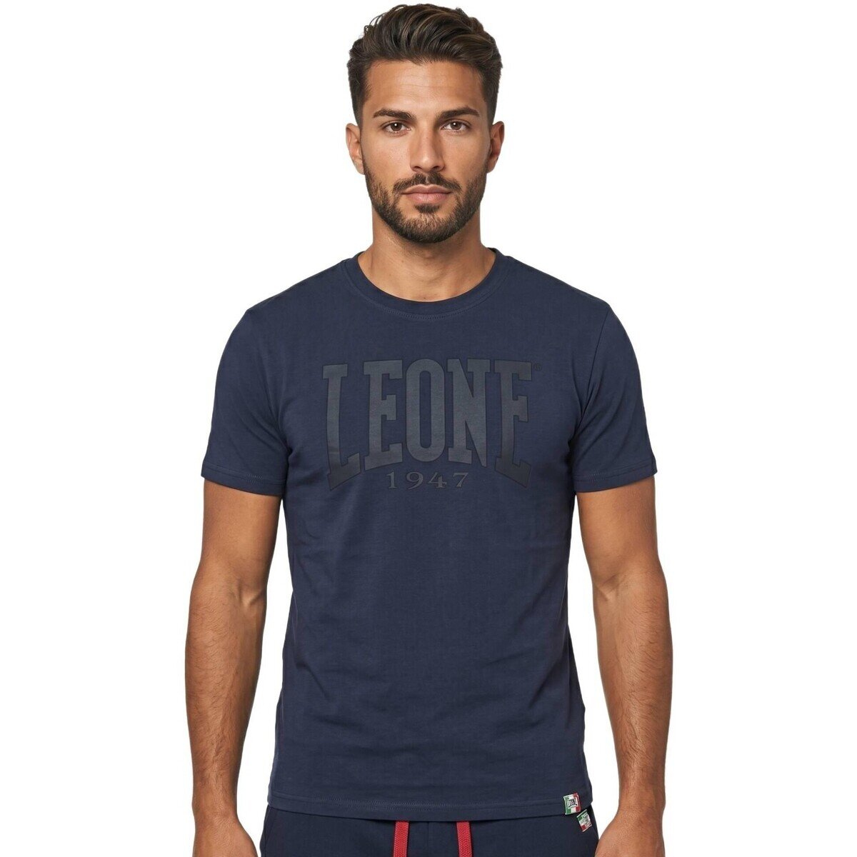Leone 1947 Îmbracaminte Man Short Sleeves Big Logo