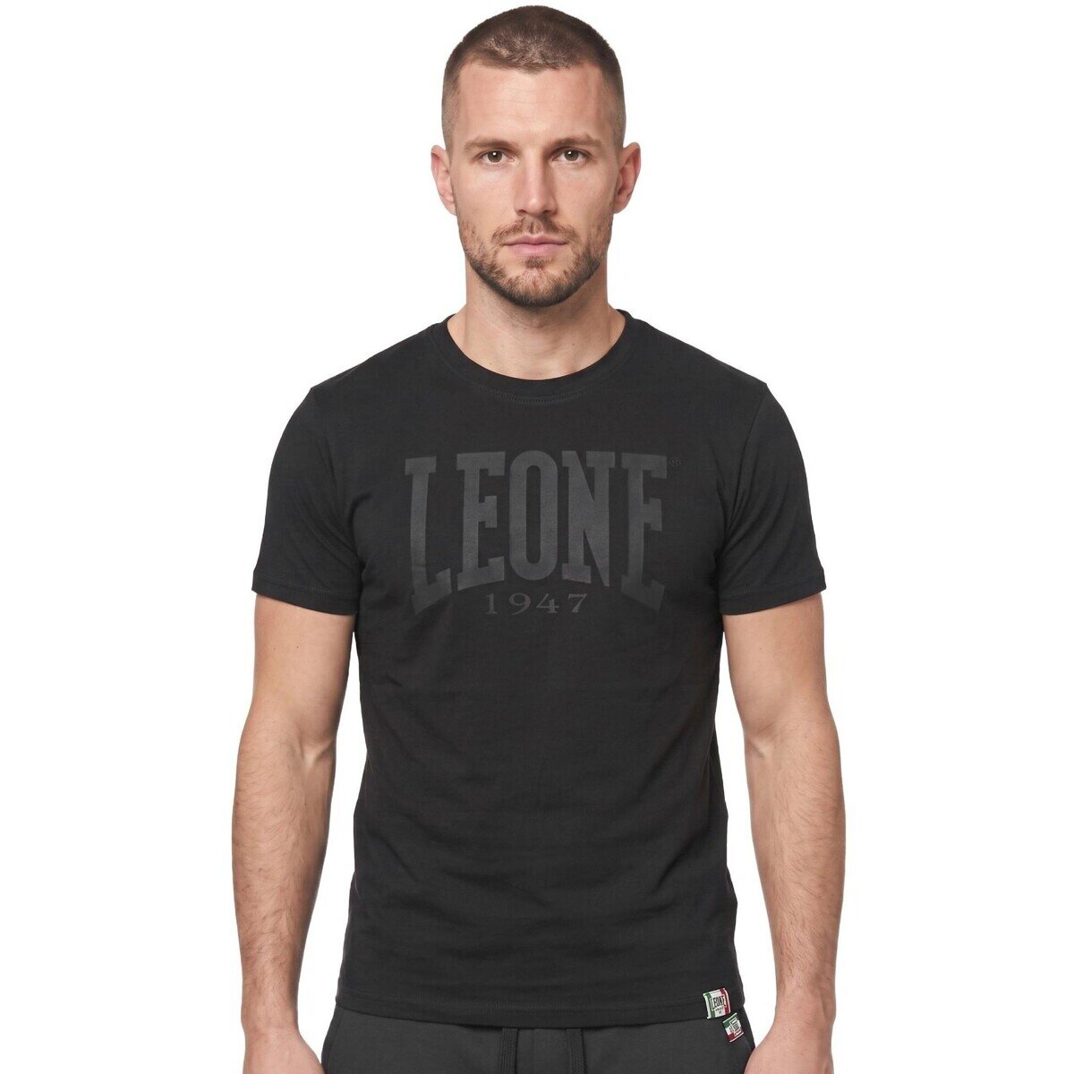Leone 1947 Îmbracaminte Man Short Sleeves Big Logo