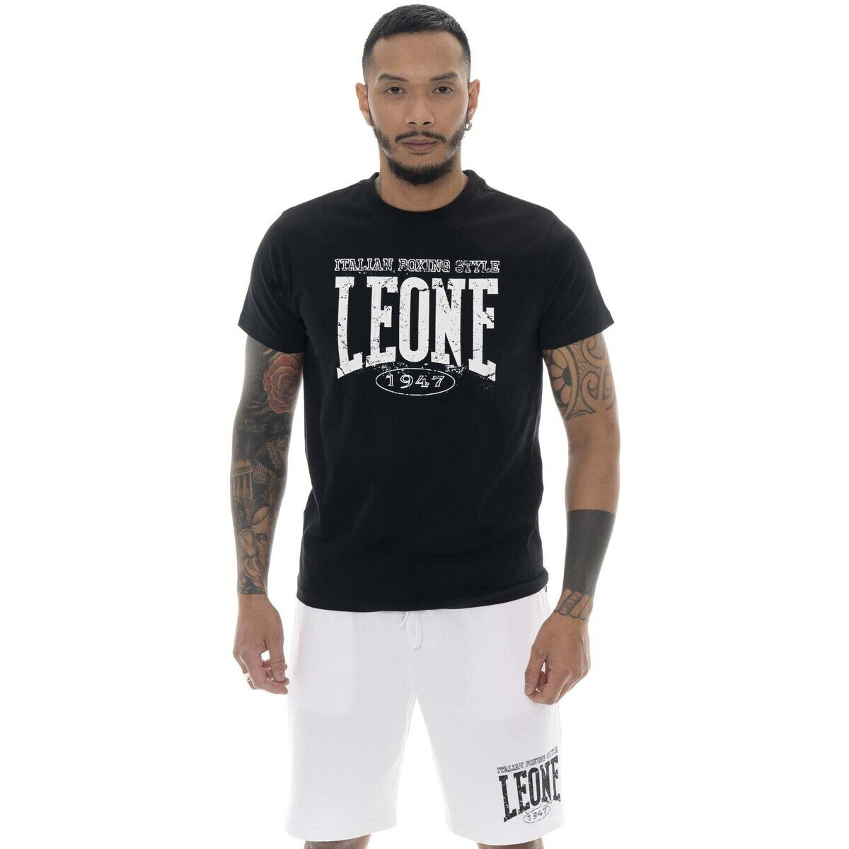 Leone 1947 Îmbracaminte Man Short Sleeves Boxing Legend