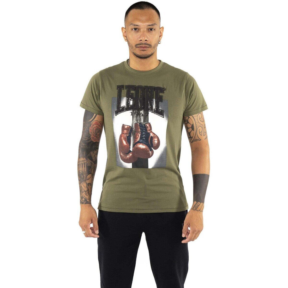 Leone 1947 Îmbracaminte Man Short Sleeves Celebrated