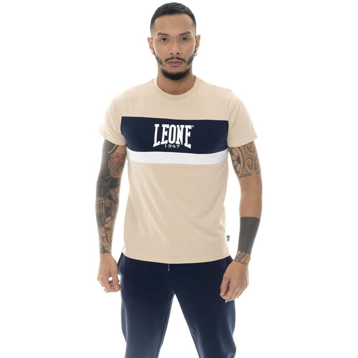Leone 1947 Îmbracaminte Man Short Sleeves Easy