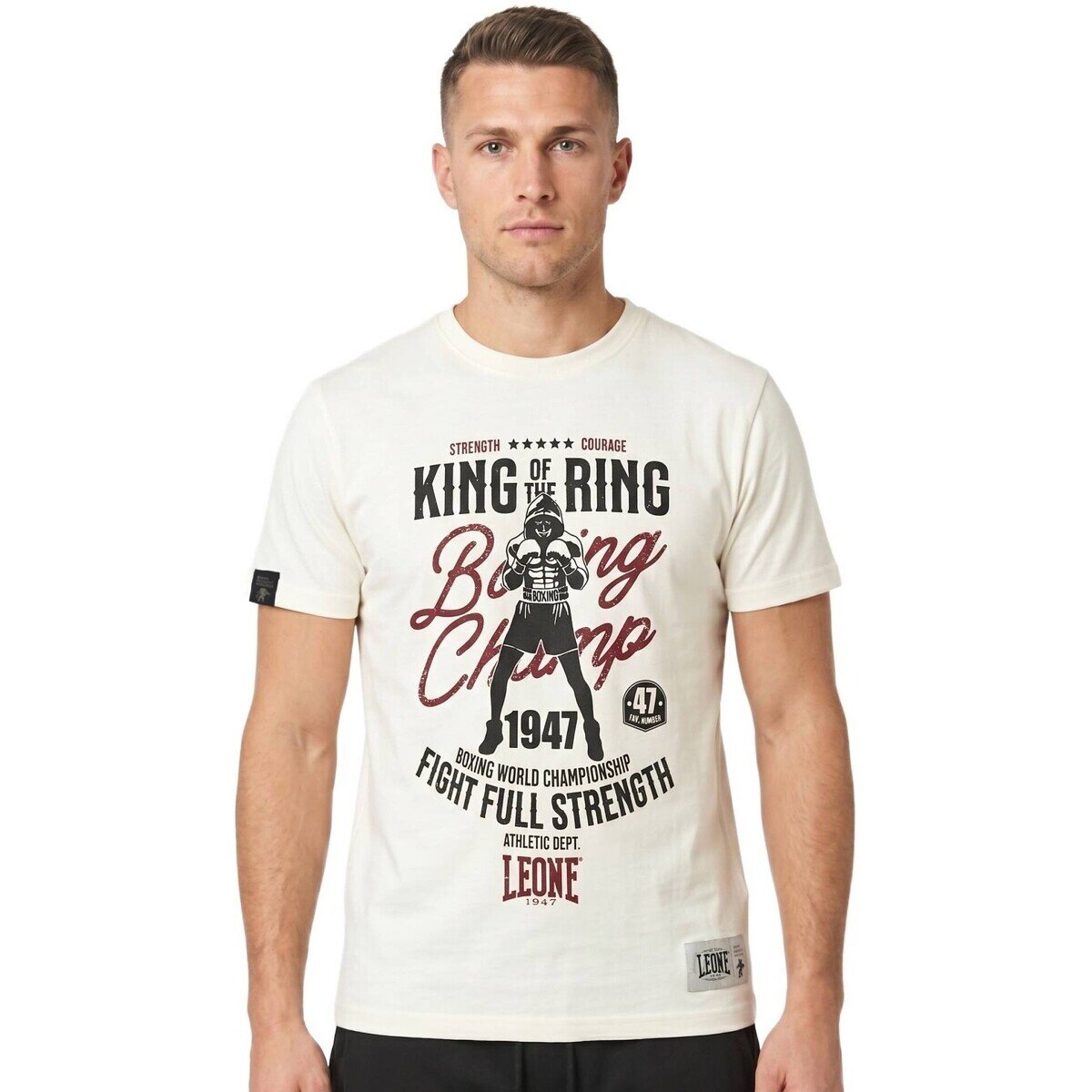Leone 1947 Îmbracaminte Man Short Sleeves Fight Club