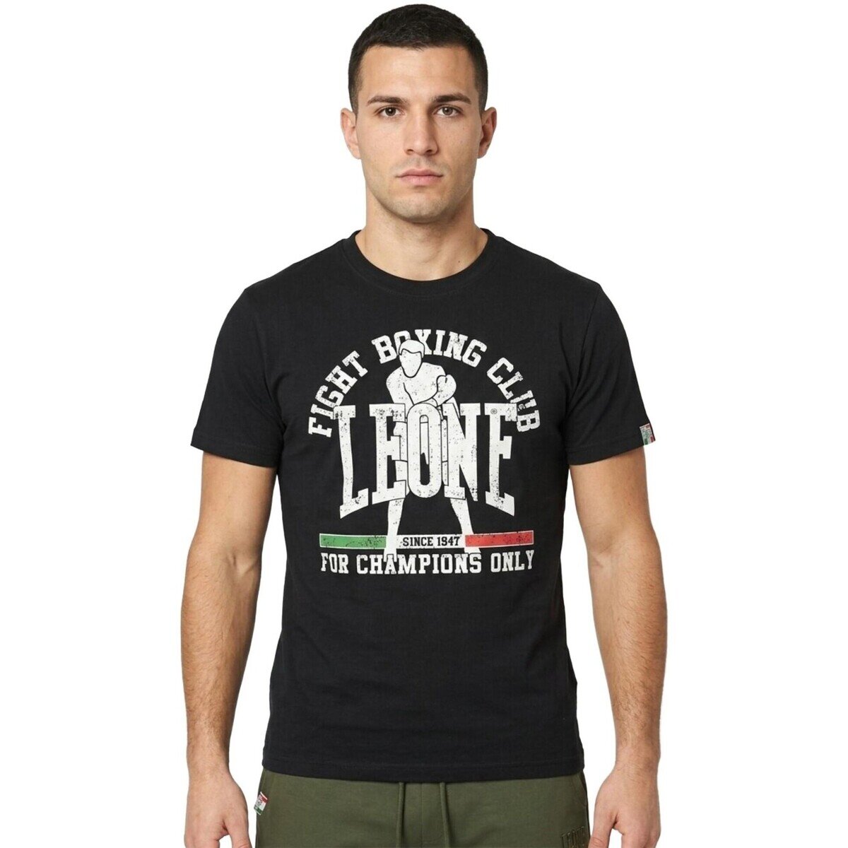 Leone 1947 Îmbracaminte Man Short Sleeves Fight Club