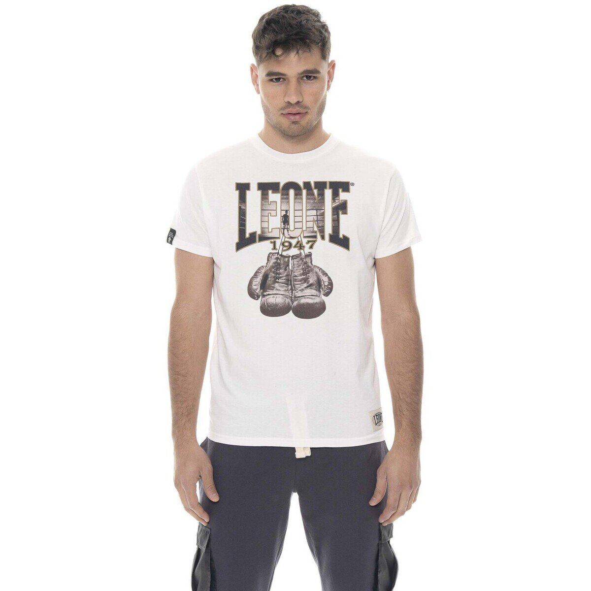 Leone 1947 Îmbracaminte Man Short Sleeves Graphics