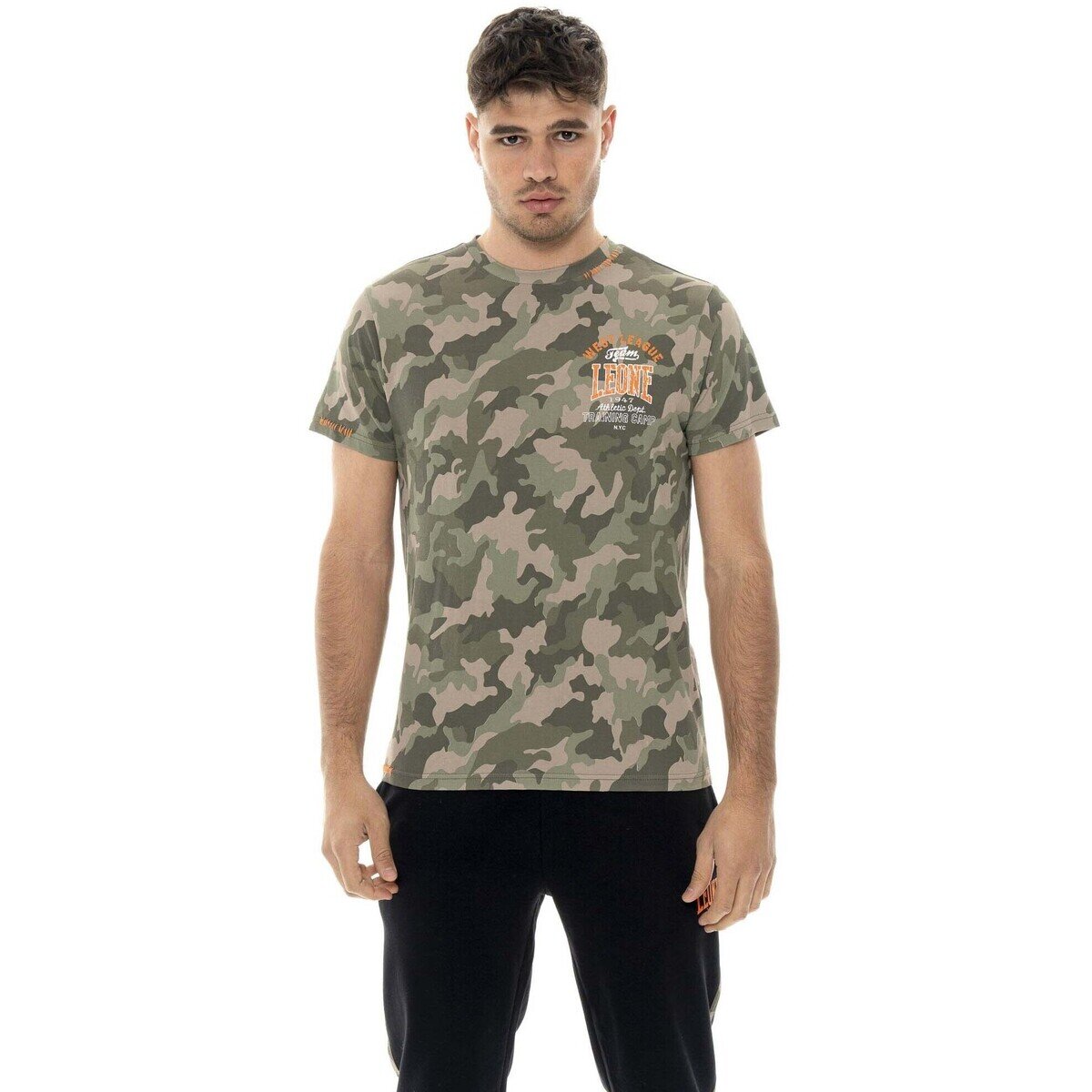 Leone 1947 Îmbracaminte Man Short Sleeves Military 1947