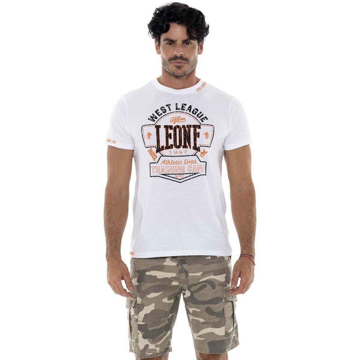 Leone 1947 Îmbracaminte Man Short Sleeves Military 1947
