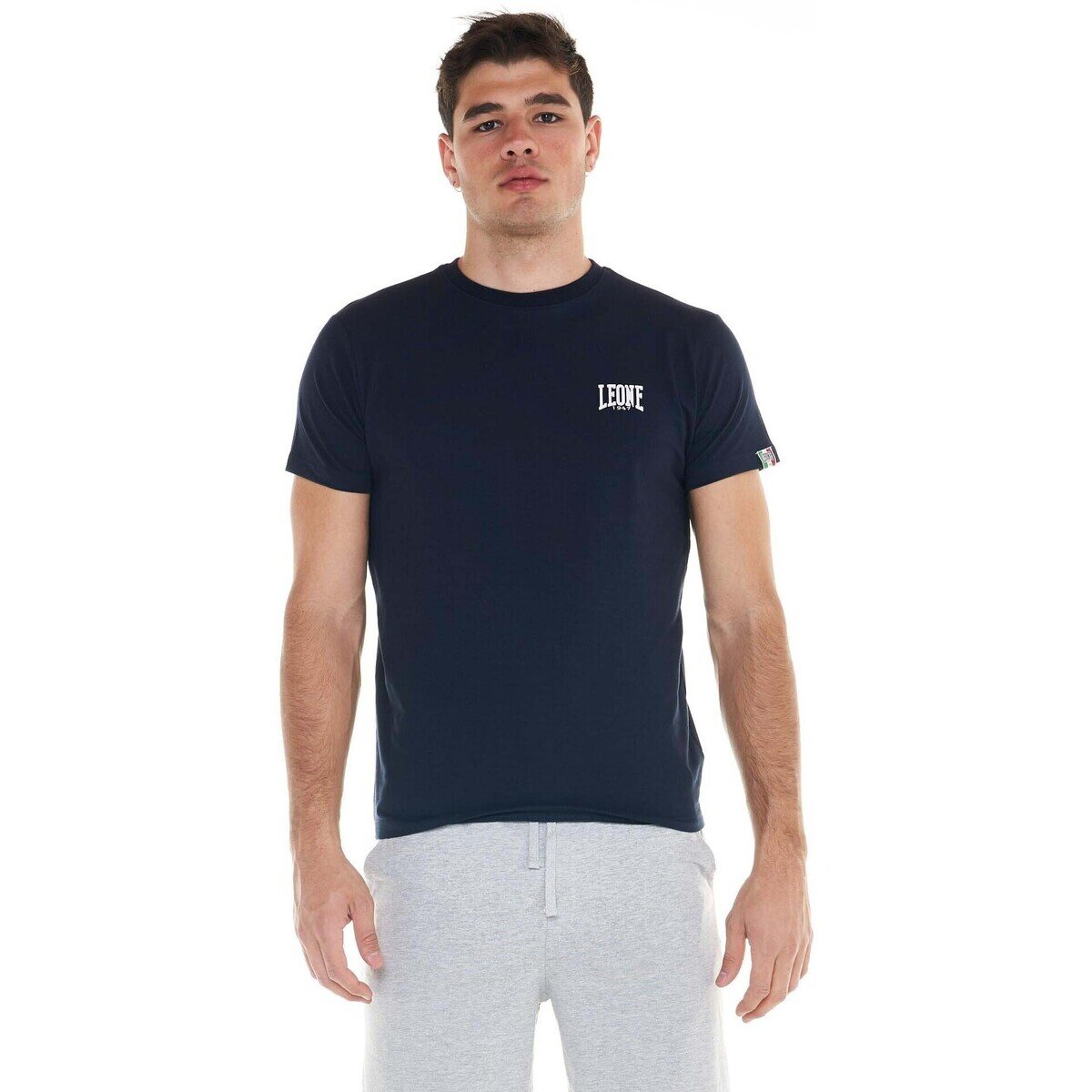 Leone 1947 Îmbracaminte Man Short Sleeves Small Logo