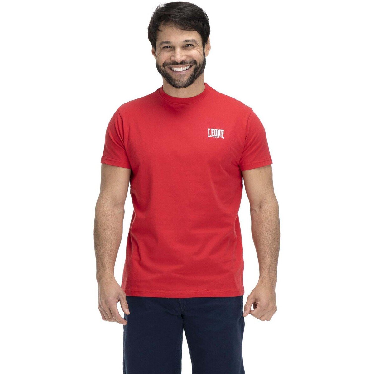 Leone 1947 Îmbracaminte Man Short Sleeves Small Logo