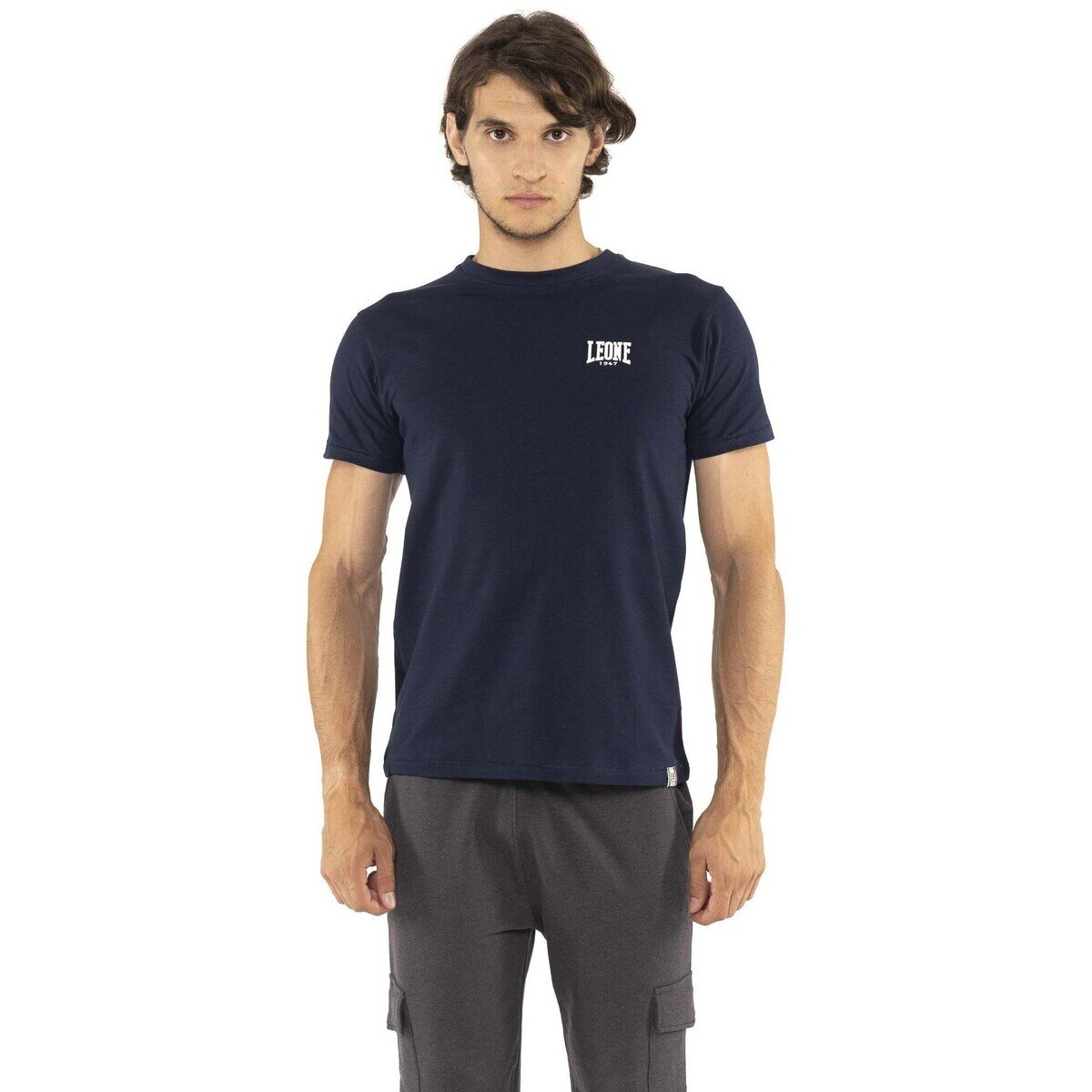 Leone 1947 Îmbracaminte Man Short Sleeves Small Logo