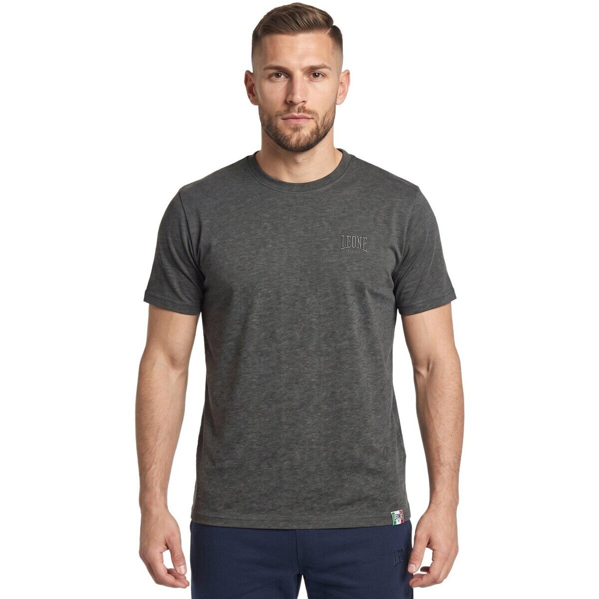 Leone 1947 Îmbracaminte Man Short Sleeves Small Logo