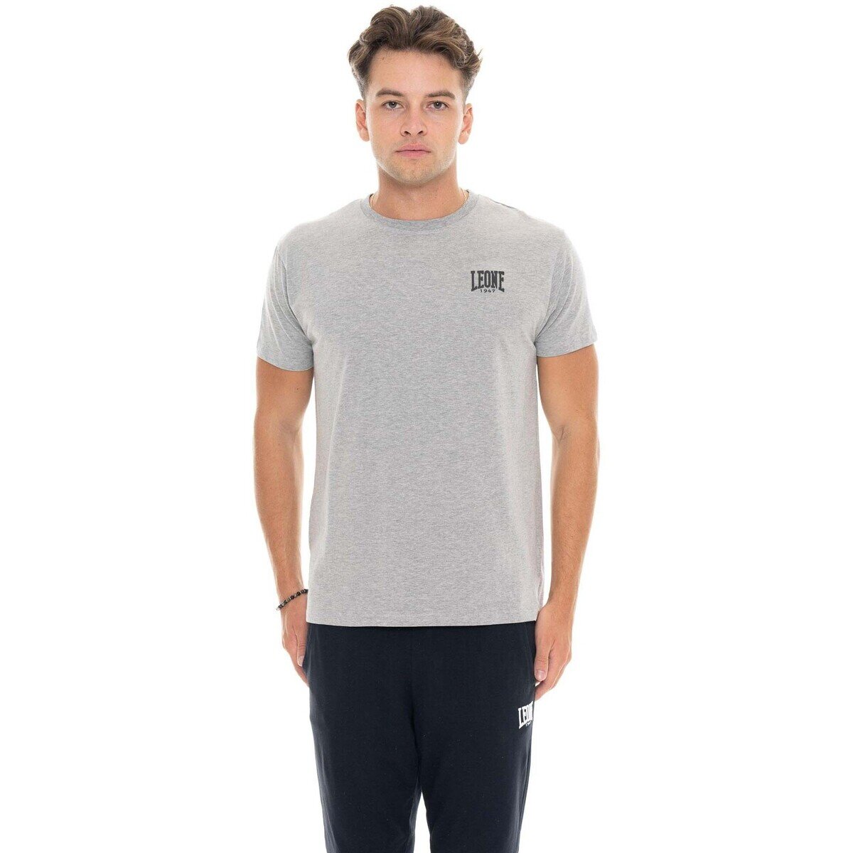 Leone 1947 Îmbracaminte Man Short Sleeves Small Logo