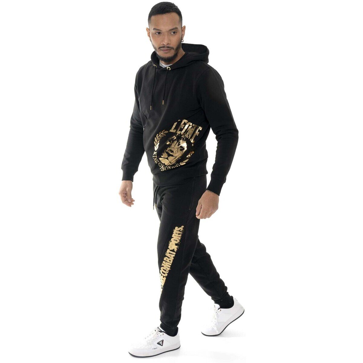 Leone 1947 Îmbracaminte Man Sweatpants Authentic Gold