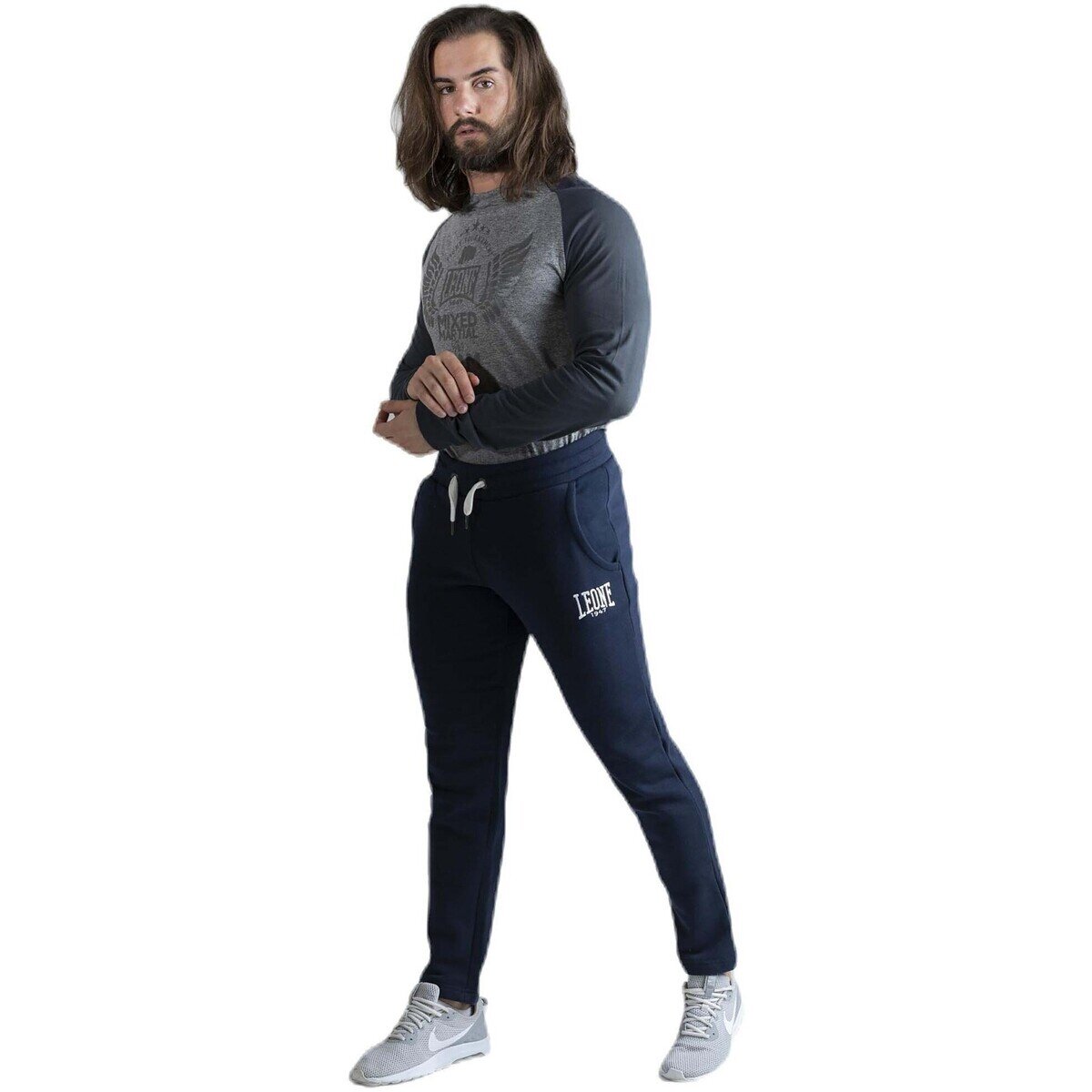 Leone 1947 Îmbracaminte Man Sweatpants Small Logo