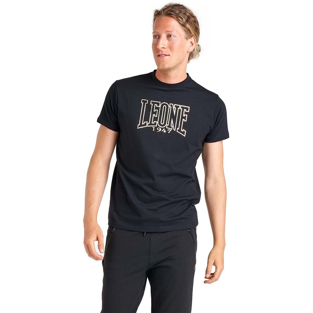 Leone 1947 Îmbracaminte Man T-Shirt Short Sleeves Gold Edition