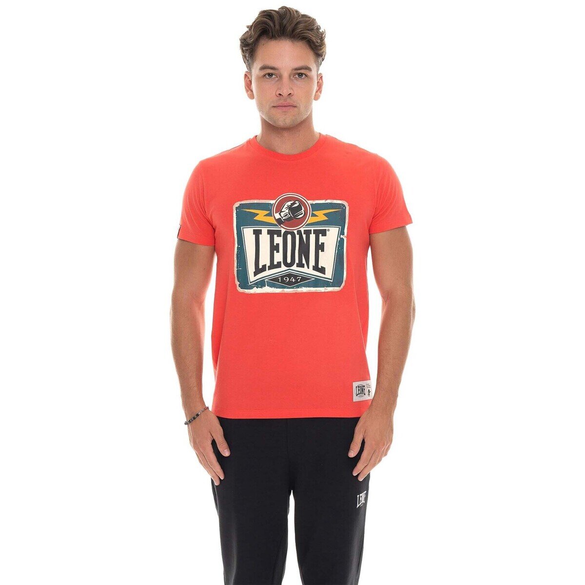 Leone 1947 Îmbracaminte Man T-Shirt Short Sleeves Graphics