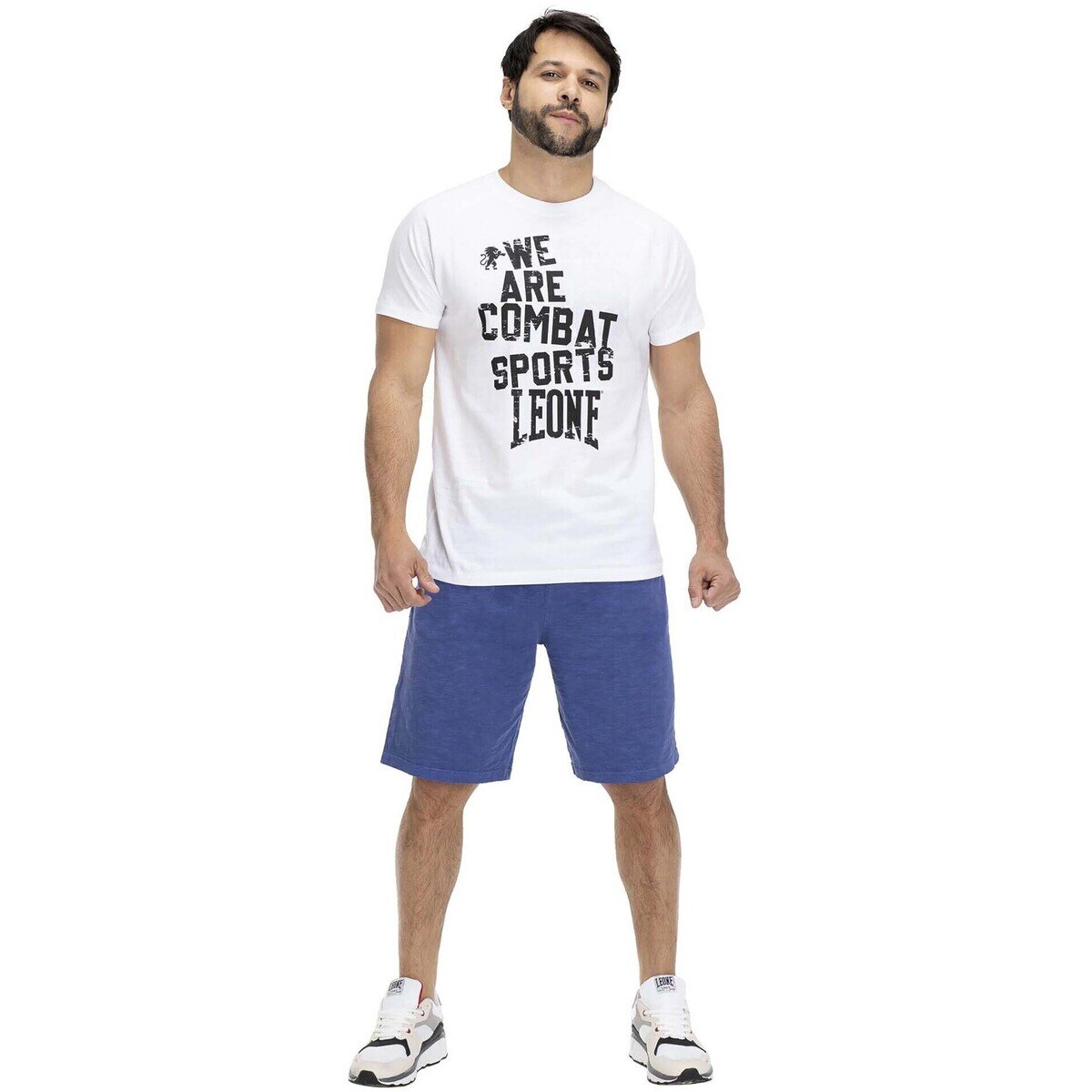 Leone 1947 Îmbracaminte Man T-Shirt Short Sleeves Indigo