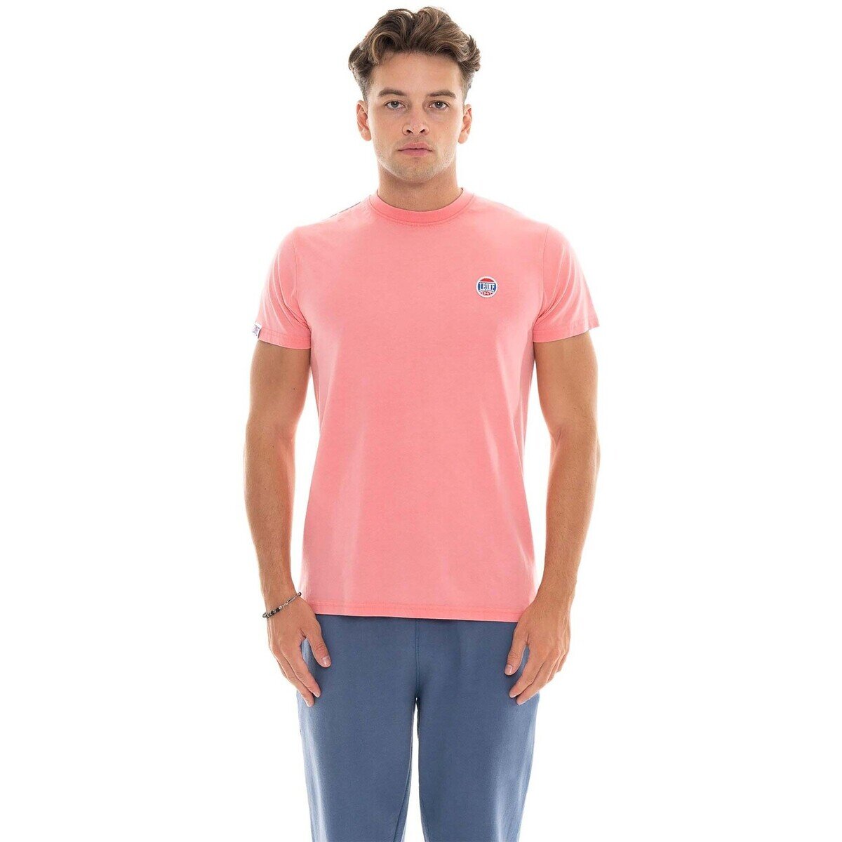 Leone 1947 Îmbracaminte Man T-Shirt Short Sleeves Pastel Wash
