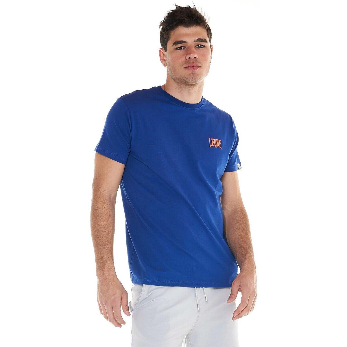 Leone 1947 Îmbracaminte Man T-Shirt Short Sleeves Small Logo