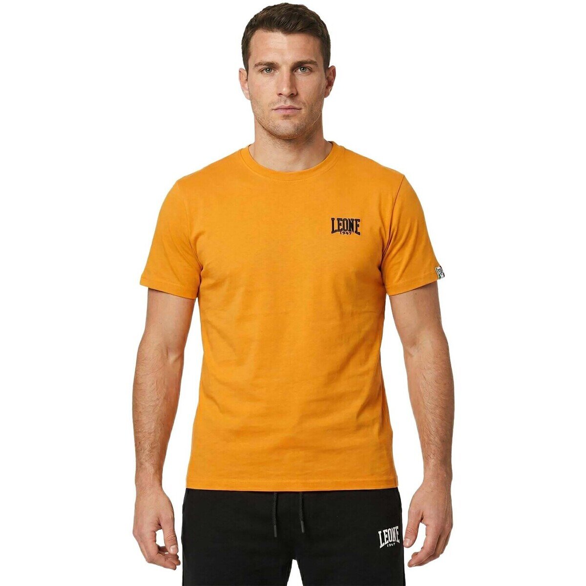 Leone 1947 Îmbracaminte Man T-Shirt Short Sleeves Small Logo