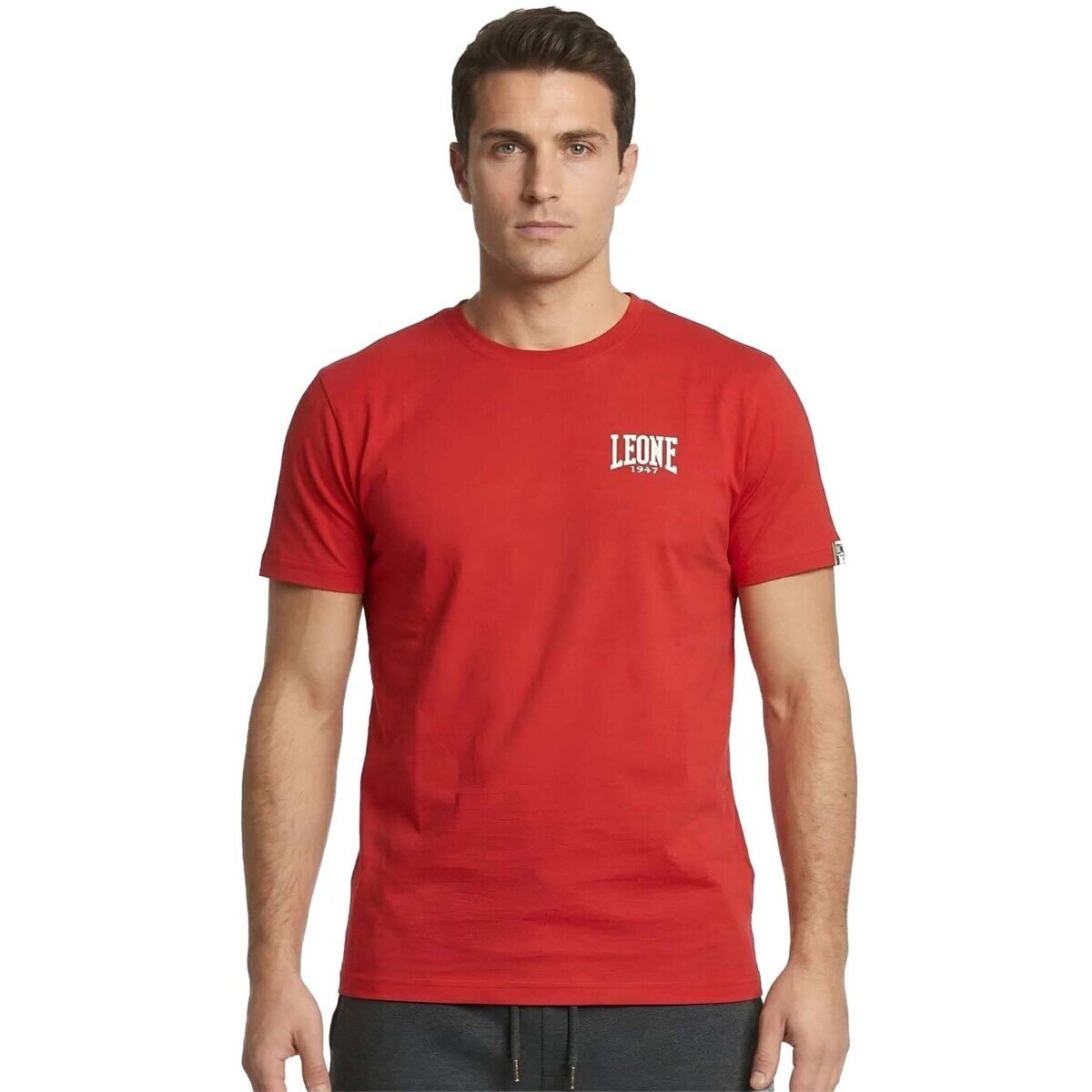 Leone 1947 Îmbracaminte Man T-Shirt Short Sleeves Small Logo