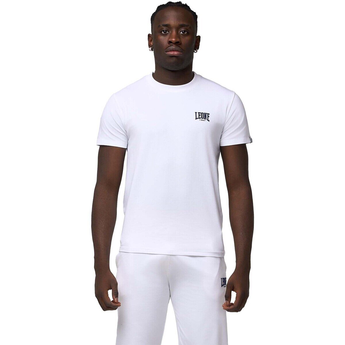 Leone 1947 Îmbracaminte Man T-Shirt Short Sleeves Small Logo