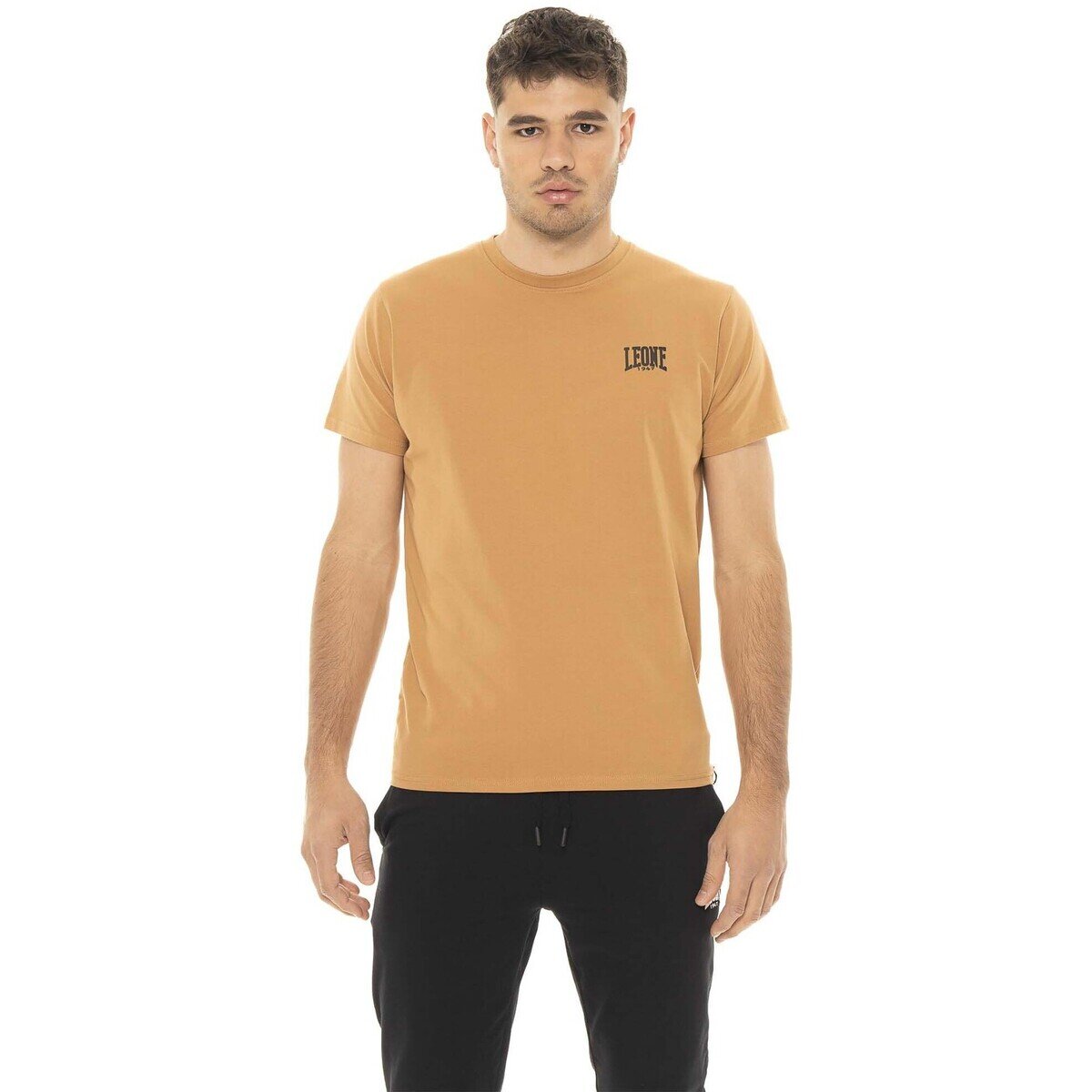 Leone 1947 Îmbracaminte Man T-Shirt Short Sleeves Small Logo
