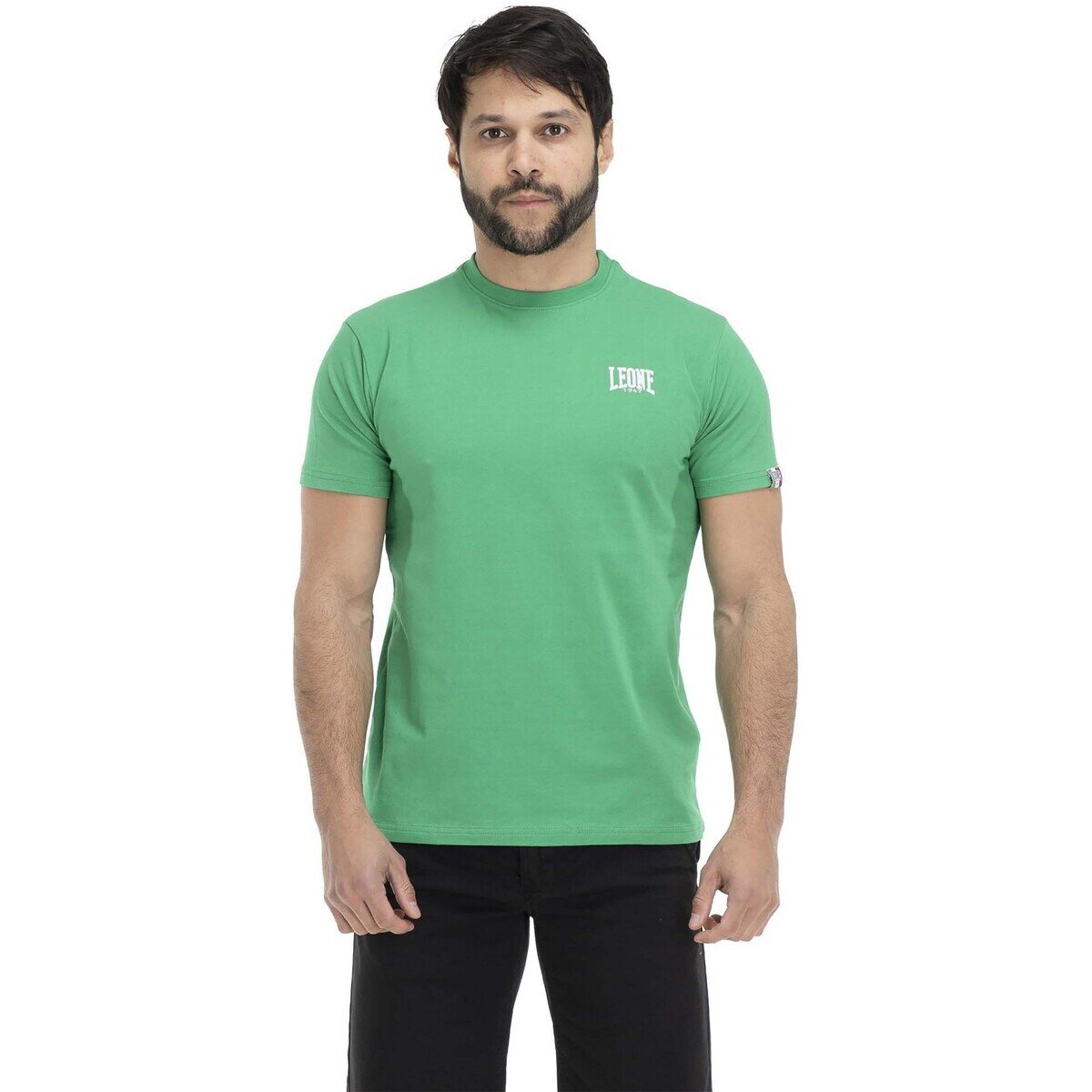 Leone 1947 Îmbracaminte Man T-Shirt Short Sleeves Small Logo