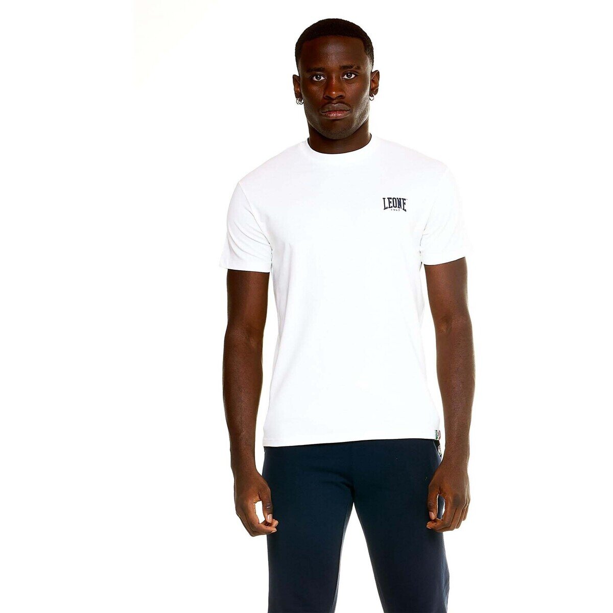 Leone 1947 Îmbracaminte Man T-Shirt Short Sleeves Small Logo