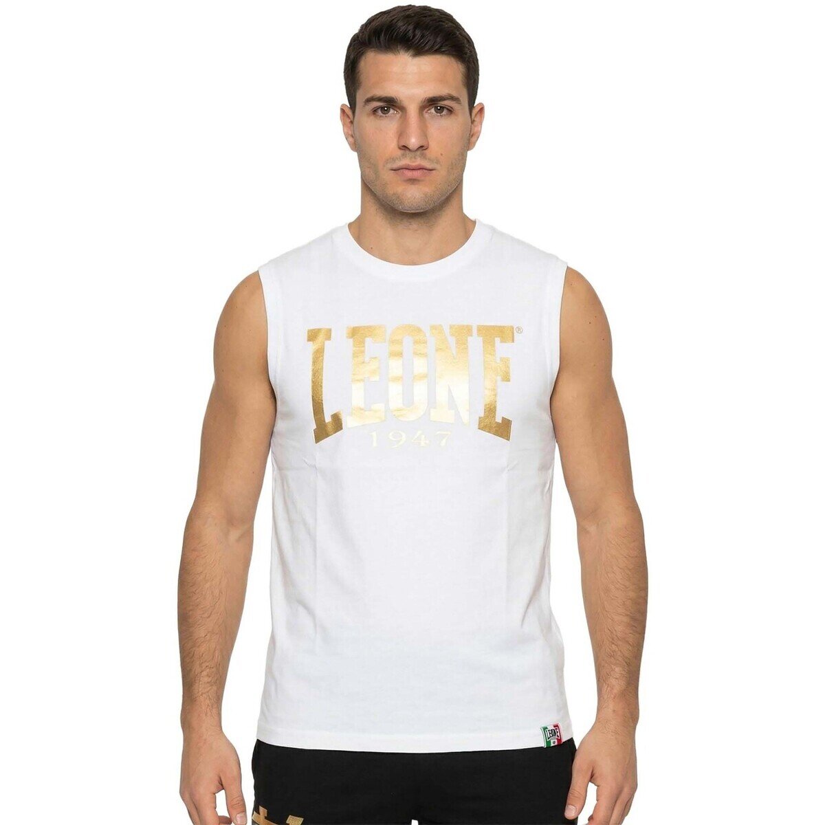 Leone 1947 Îmbracaminte Man T-Shirt Sleeveless Gold