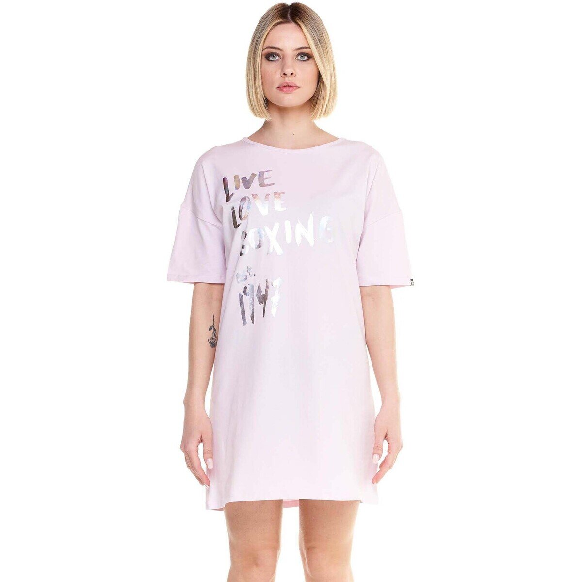 Leone 1947 Îmbracaminte Woman Big Short Slevees Sparkly