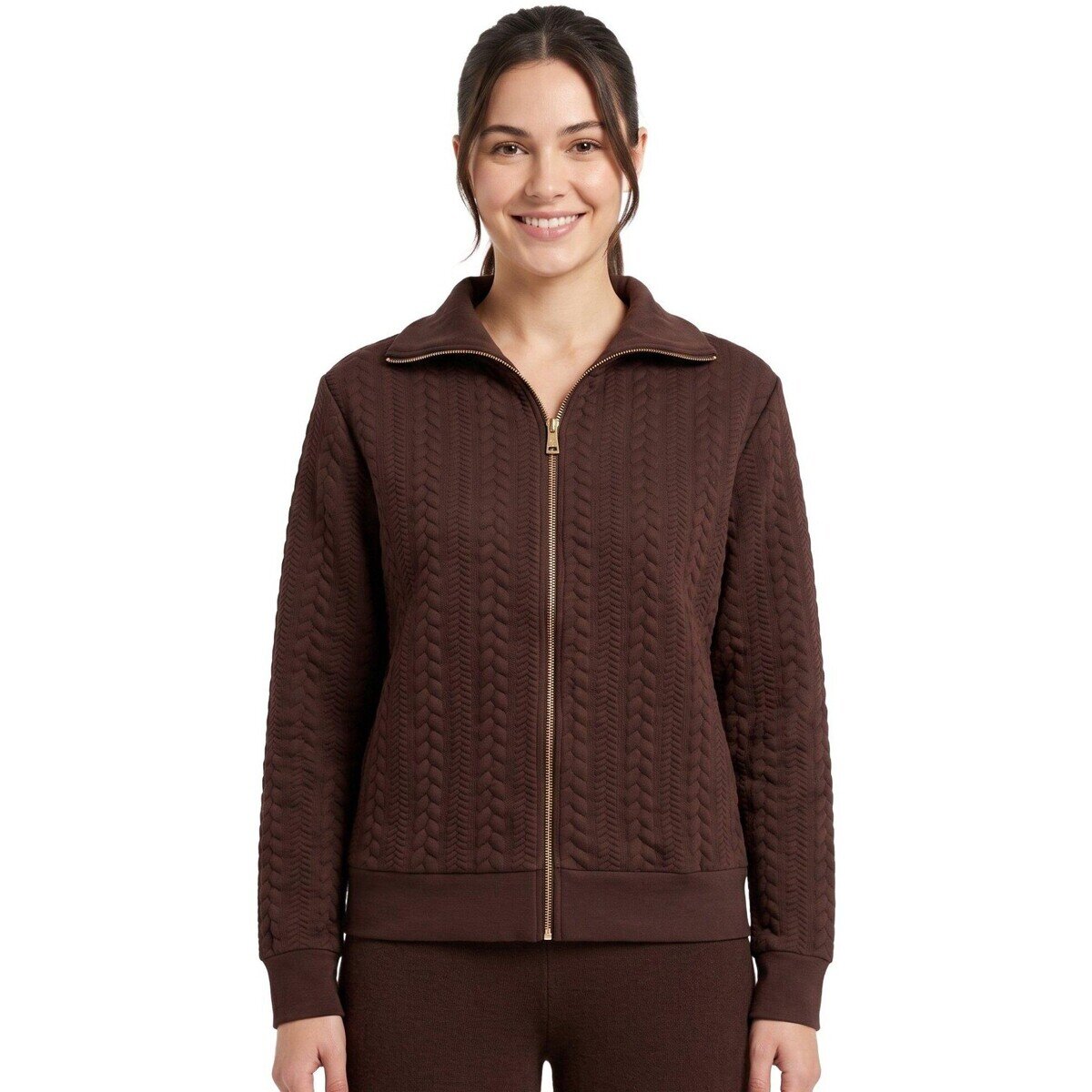 Leone 1947 Îmbracaminte Woman Bonded High Collar