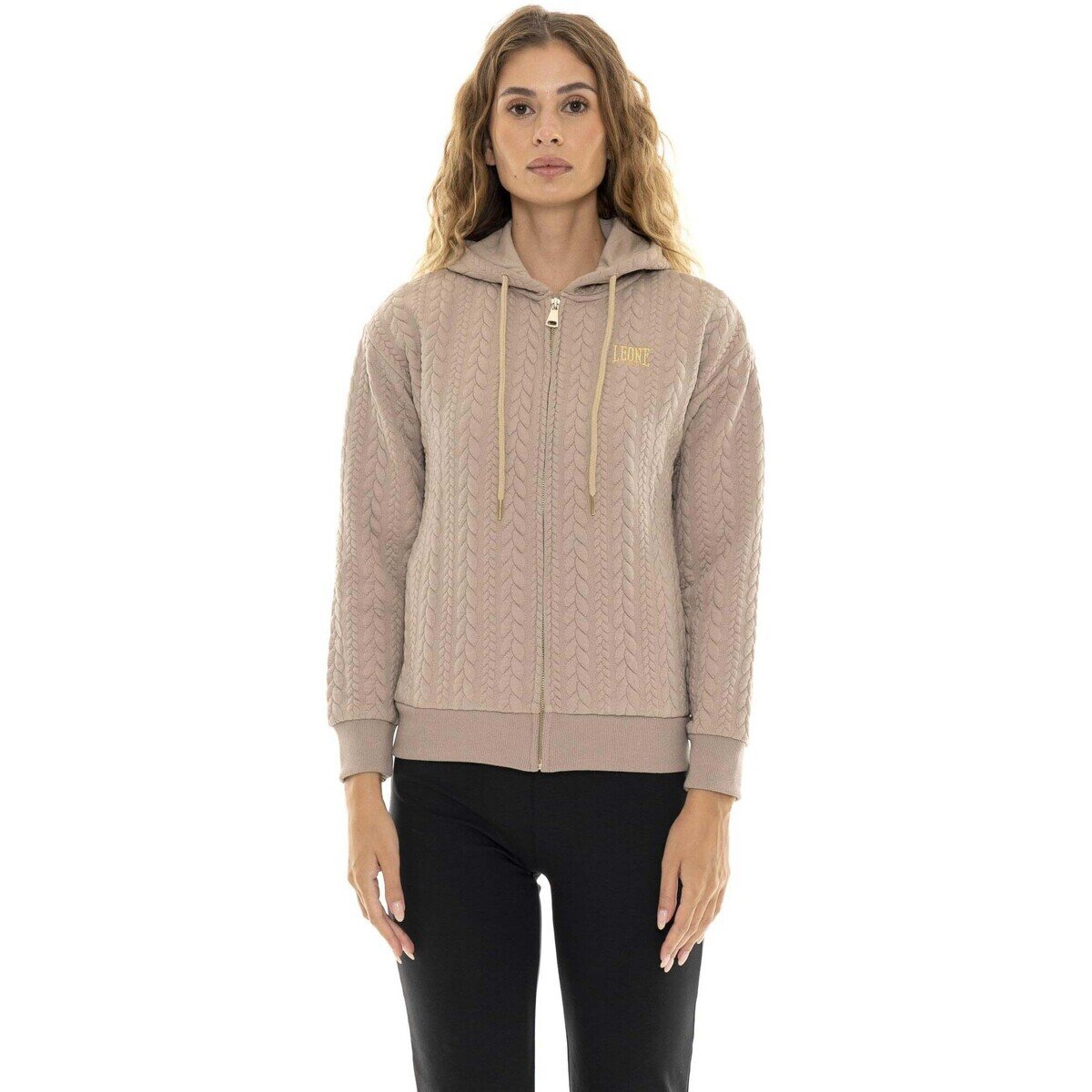 Leone 1947 Îmbracaminte Woman Bonded Hoody Relaxed