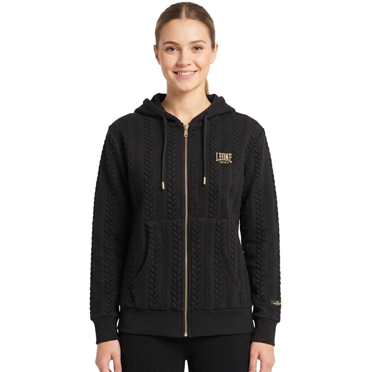 Leone 1947 Îmbracaminte Woman Bonded Zipped