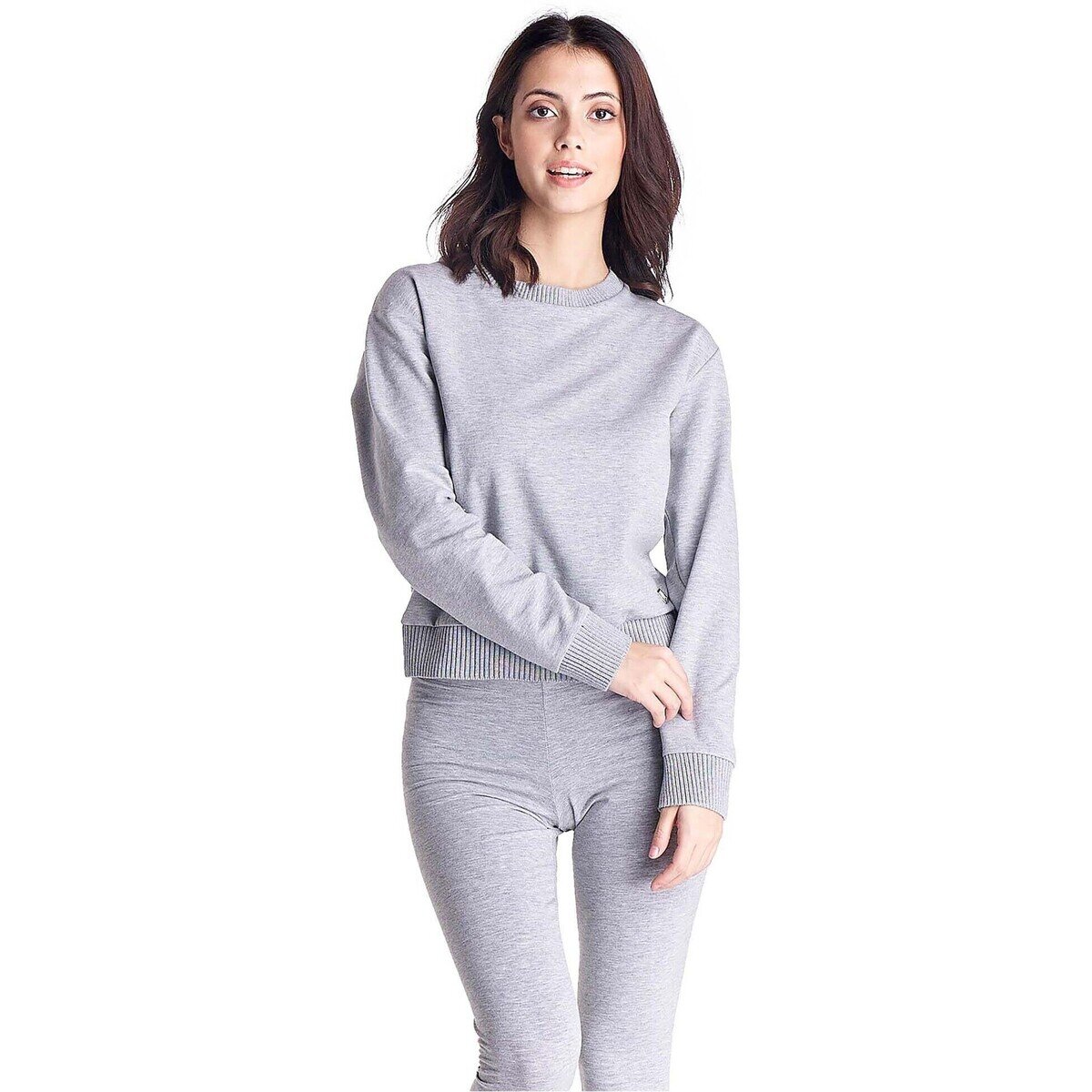 Leone 1947 Îmbracaminte Woman Crewneck Greysongreys