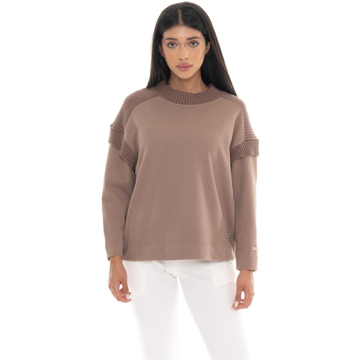 Leone 1947 Îmbracaminte Woman Crewneck Warm Touch
