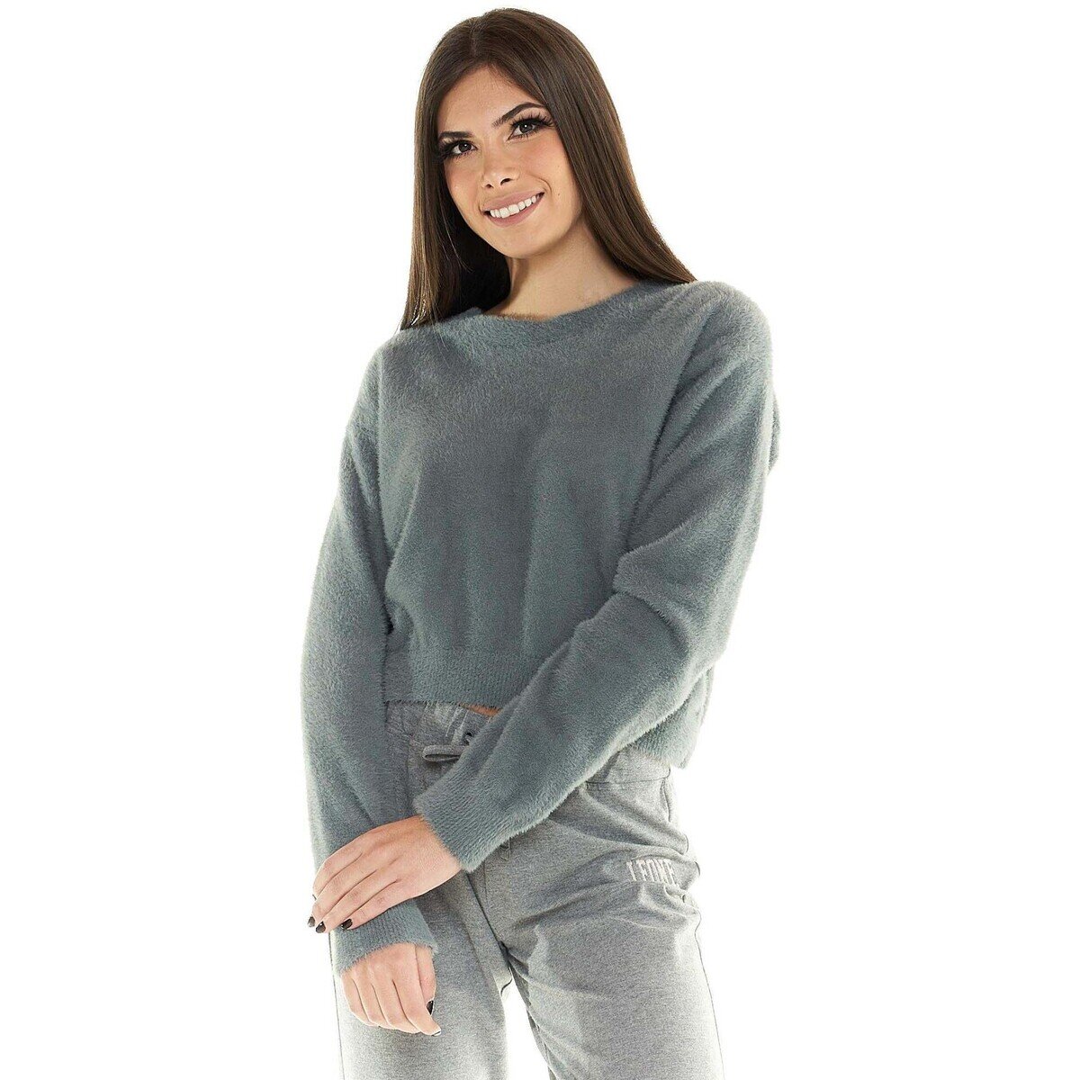 Leone 1947 Îmbracaminte Woman Crop Sweater Leisure