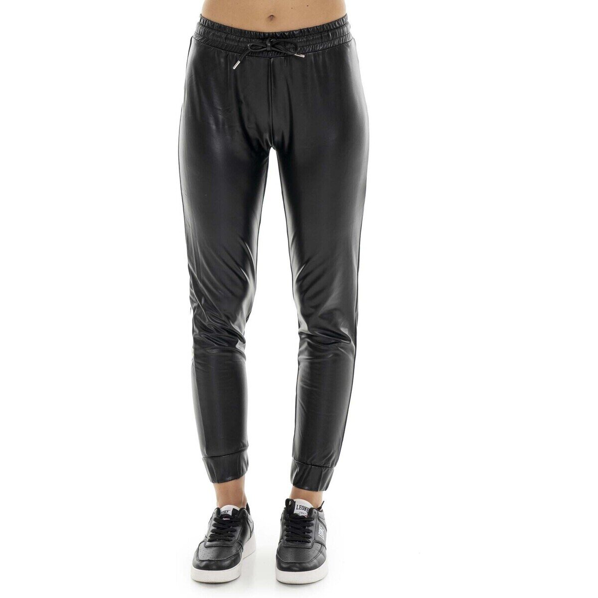 Leone 1947 Îmbracaminte Woman Fake Leather Glam Winter