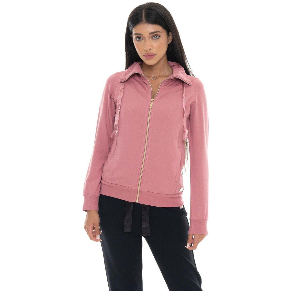 Leone 1947 Îmbracaminte Woman Full Zip Chic Tones
