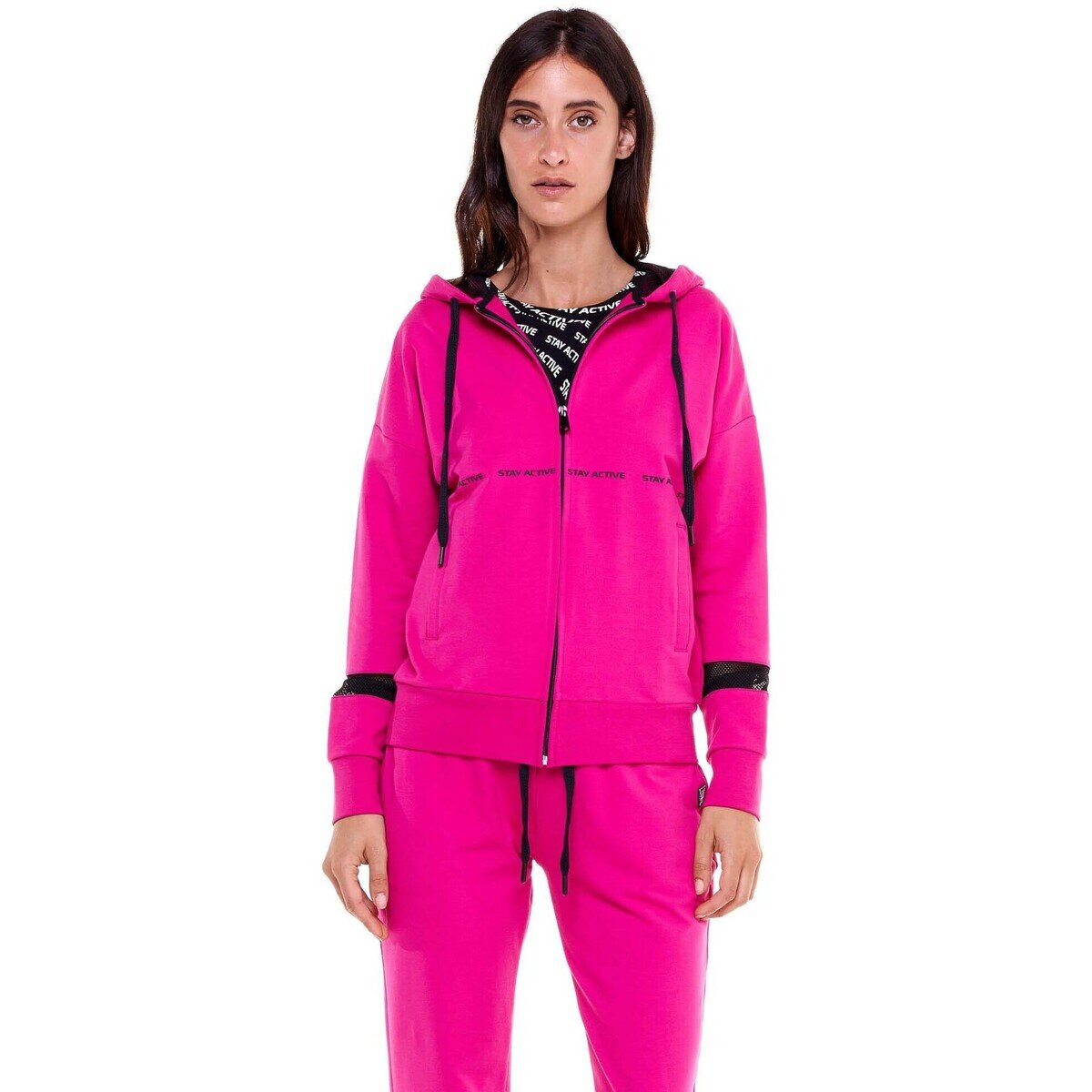 Leone 1947 Îmbracaminte Woman Hoody Full Zip Energy