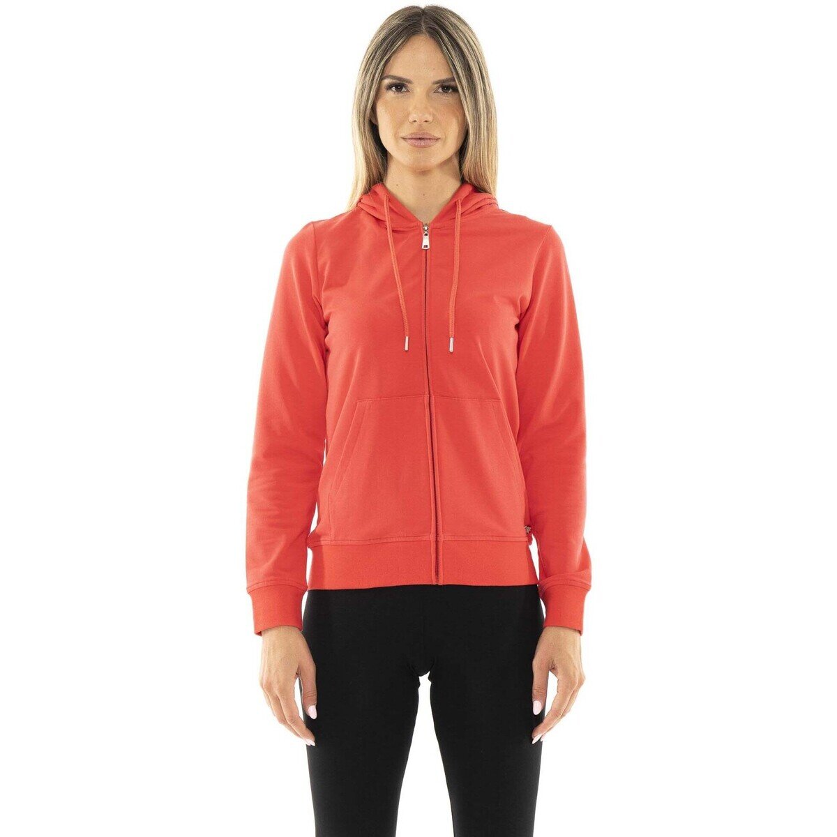 Leone 1947 Îmbracaminte Woman Hoody Full Zip New Basic