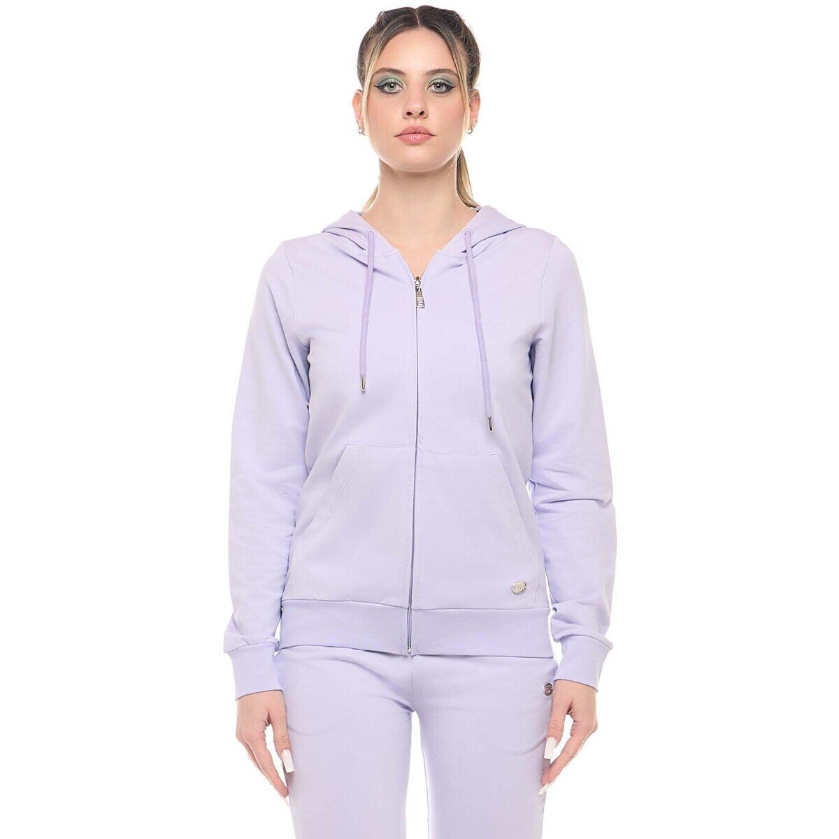 Leone 1947 Îmbracaminte Woman Hoody Full Zip New Basic