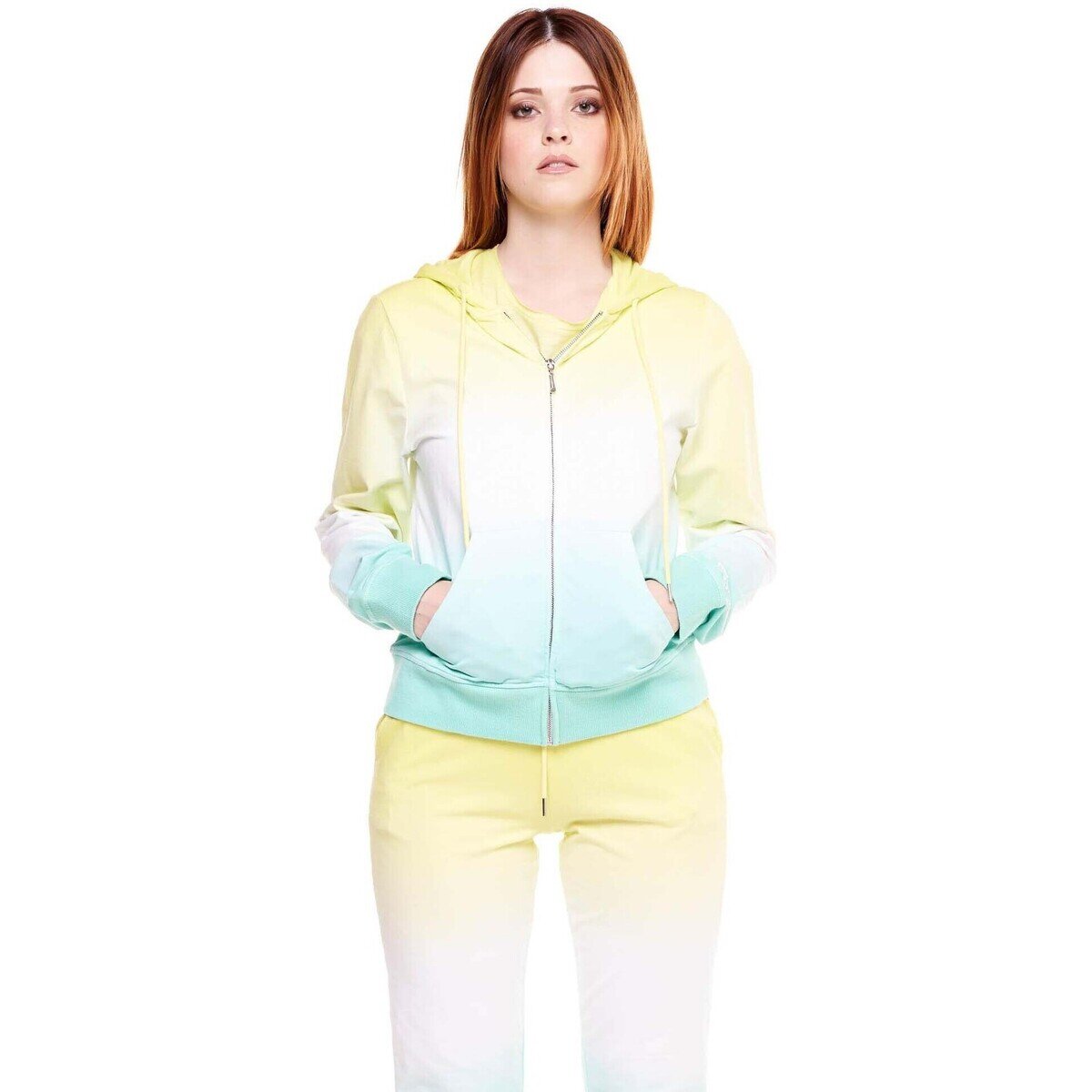 Leone 1947 Îmbracaminte Woman Hoody Full Zip Silence Work
